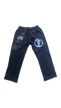 Load image into Gallery viewer, I’ll Never Go Back Broke Paint Splatter Sweats
