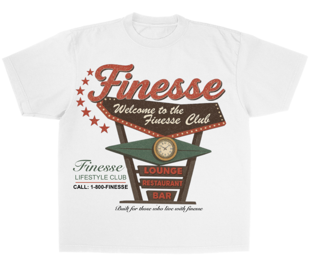 Welcome to the Finesse Club Tee