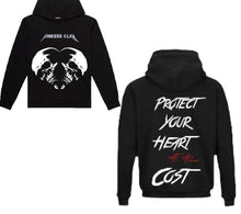 Load image into Gallery viewer, Protect Your Heart At All Cost Rhinestone Hoodie
